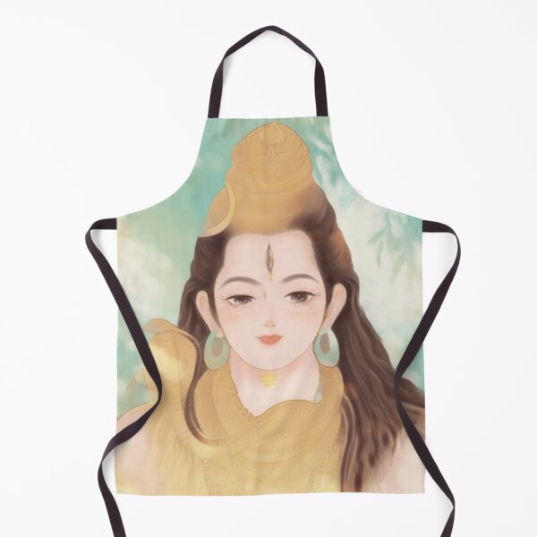 Item preview, Beautiful watercolor painting of mystical man with long hair designed and sold by chicsignzodiac.