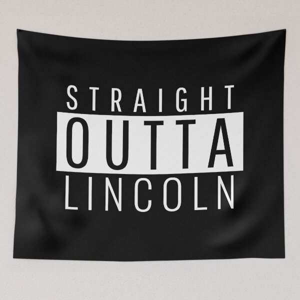 Item preview, Straight Outta Lincoln  designed and sold by Teelogic.