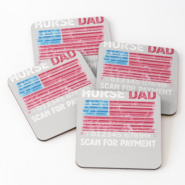 Item preview, Horse Dad Scan For Payment designed and sold by GINIART.