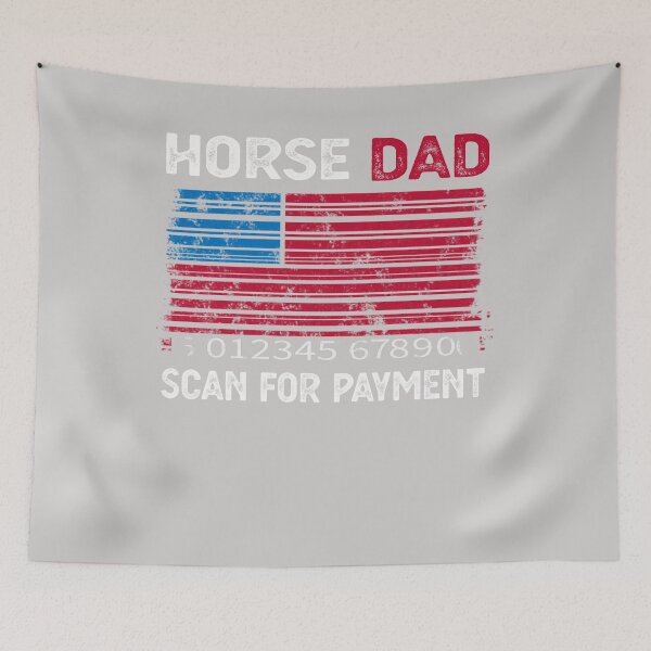 Item preview, Horse Dad Scan For Payment designed and sold by GINIART.