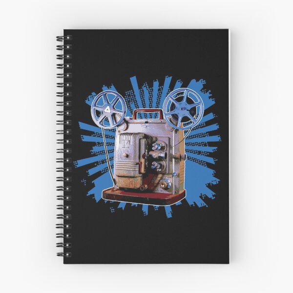 Item preview, Vintage 8MM Home Movie Cameras: Vintage Keystone 8MM Home Movie Projector on Blue Pop Art Splash designed and sold by GraffitiSoup.