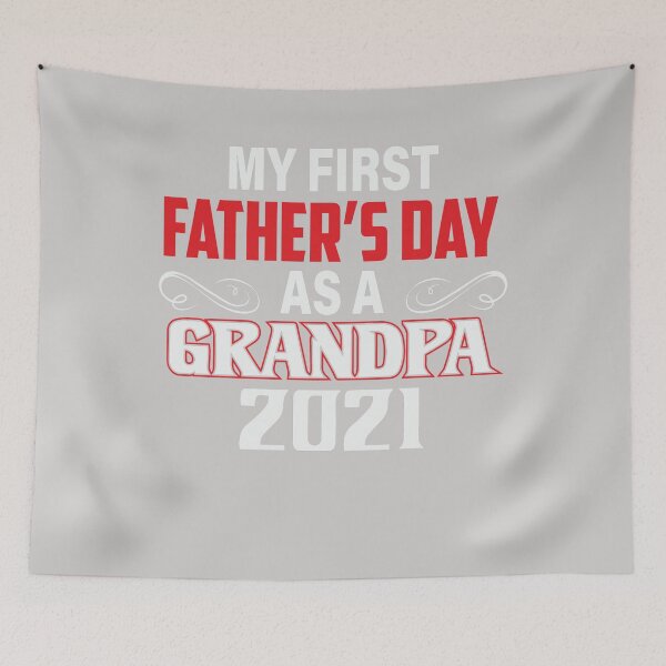 Item preview, My First Father's Day As A Grandpa Awesome New Grandfather designed and sold by GINIART.