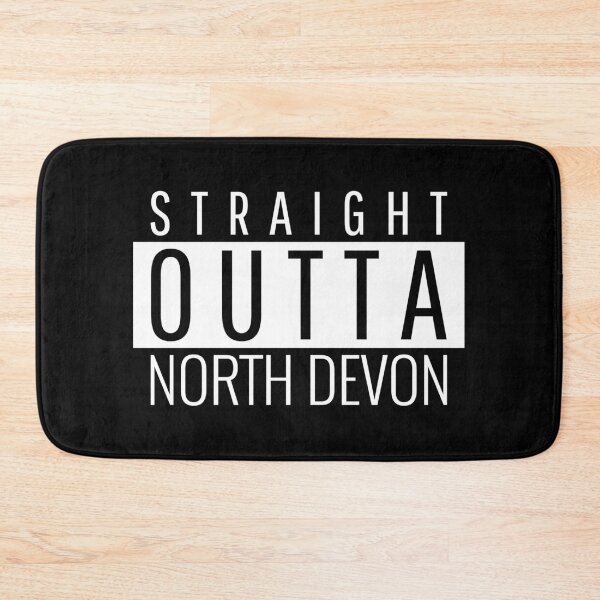 Item preview, Straight Outta North Devon  designed and sold by Teelogic.
