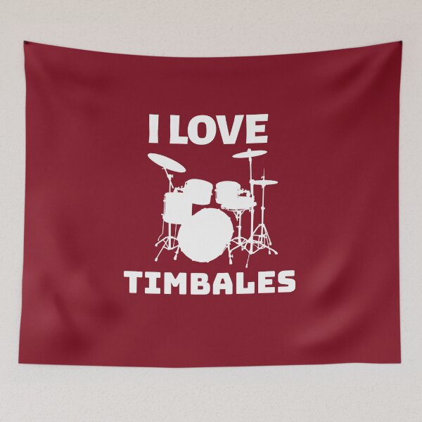 Item preview, I love timbales designed and sold by basileiossav.