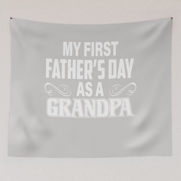 Item preview, My First Father's Day As A Grandpa Awesome New Grandfather designed and sold by GINIART.