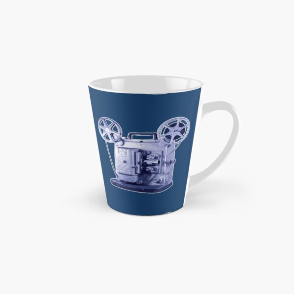 Vintage 8MM Home Movie Cameras: Vintage Keystone 8MM Home Movie Projector in Blue Tall Mug