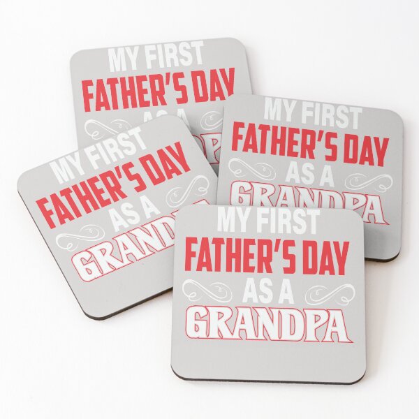Item preview, My First Father's Day As A Grandpa Awesome New Grandfather designed and sold by GINIART.