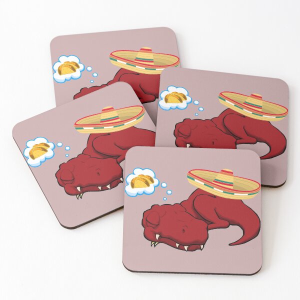 Item preview, Cinco de mayo, T-Rex Dreaming about Tacos #5 designed and sold by Hypnotees.