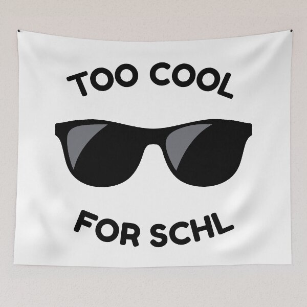 Item preview, Copy of Too Cool For Schl (Black) designed and sold by STUDIO-72.