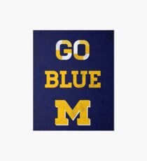 Go Blue Poster Art Board
