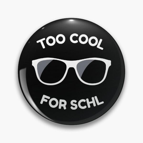 Item preview, Too Cool For Schl (White) designed and sold by STUDIO-72.