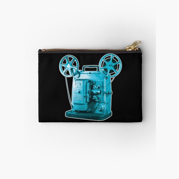 Item preview, Vintage 8MM Home Movie Cameras: Vintage Keystone 8MM Home Movie Projector in Cyan designed and sold by GraffitiSoup.
