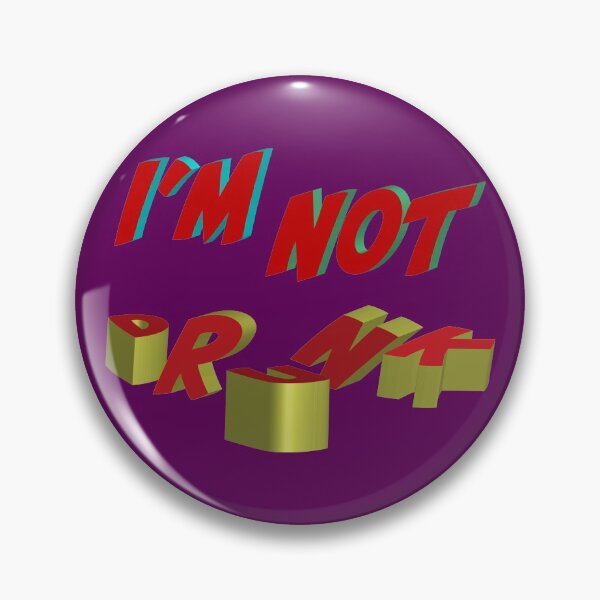 Item preview, I'm not drunk with 3D letters staggering designed and sold by MultistorieDog.