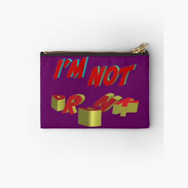 Item preview, I'm not drunk with 3D letters staggering designed and sold by MultistorieDog.