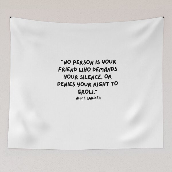 Item preview, Alice Walker Qutoe designed and sold by TellersUntold.
