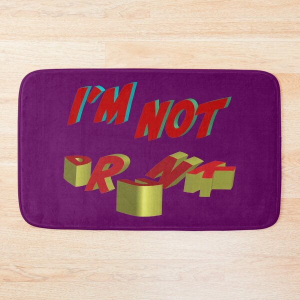 Item preview, I'm not drunk with 3D letters staggering designed and sold by MultistorieDog.