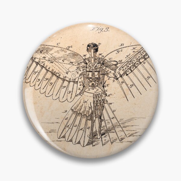 Item preview, Flying machine 1889 designed and sold by Delphimages Art.