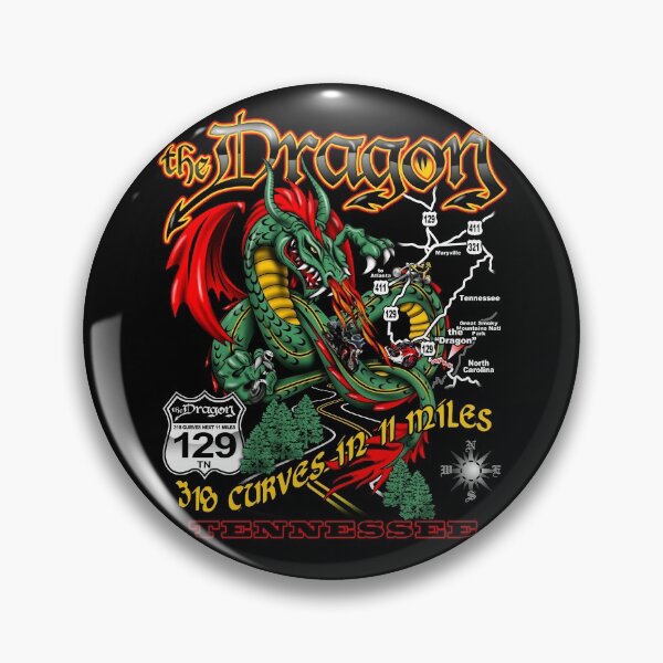 Item preview, The Dragon North Carolina Tennessee designed and sold by hobrath.