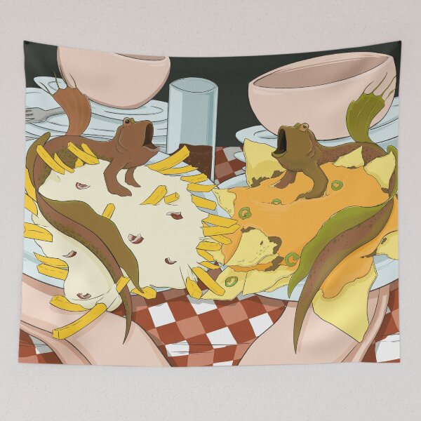 Item preview, Appetizer Apocalypse Mudskipper Nachos and Fries designed and sold by Casey Wilkinson.