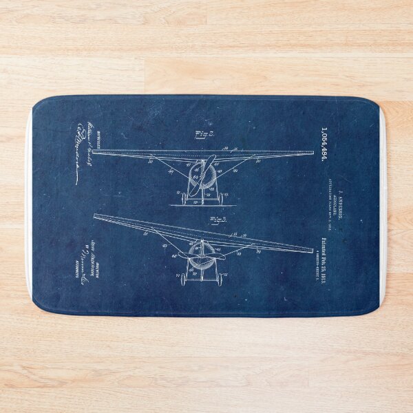 Item preview, Aeoplane 1913 - blue designed and sold by Delphimages Art.