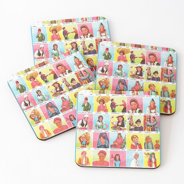 Item preview, Illustrated Chart From India - CHILDREN OF THE WORLD Rare Vintage High Quality designed and sold by VISIBLECREATION.