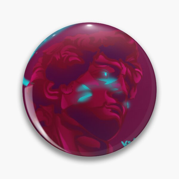 Item preview, Neon David by Michelangelo designed and sold by DlikeDragonShop.