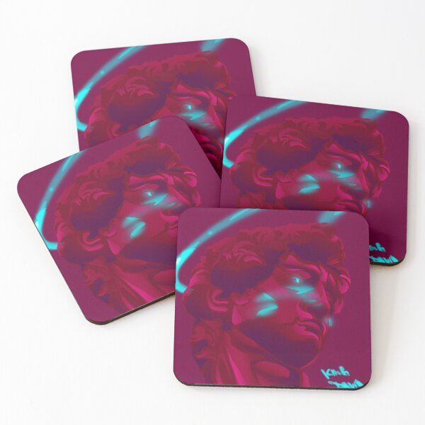 Item preview, Neon David by Michelangelo designed and sold by DlikeDragonShop.