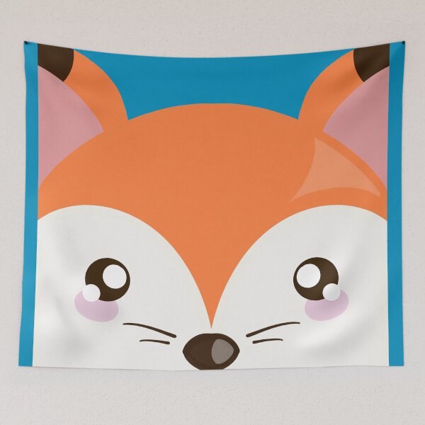 Item preview, Kawaii fox designed and sold by GlaDyxies.
