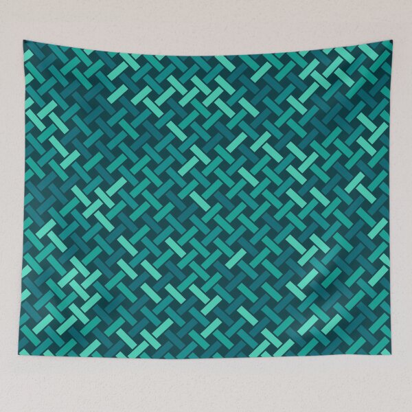 Item preview, Weave Pattern (Teal) designed and sold by John Uttley.