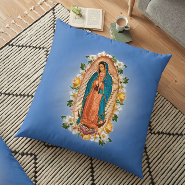 La virgen de guadalupe Cojines de suelo