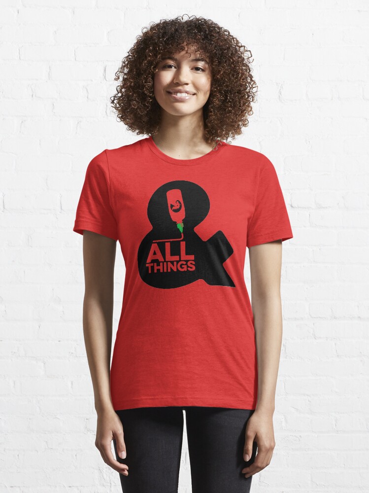 Alternate view of Sriracha & ALL THINGS Essential T-Shirt