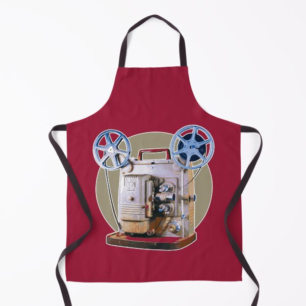 Item preview, Vintage 8MM Home Movie Cameras: Retro Keystone 8MM Home Movie Projector on Tan Circle designed and sold by GraffitiSoup.