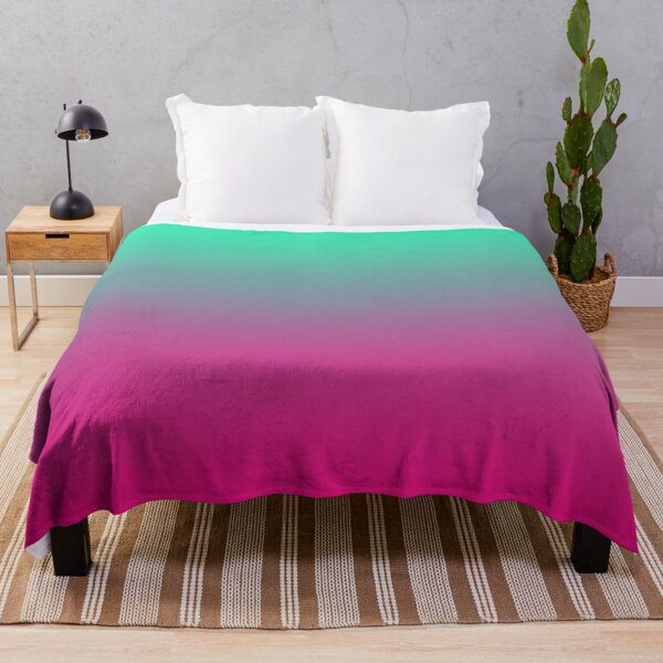 Vista previa del artículo con la obra «Gradiente de color cian-fucsia», diseñado y vendido por Katy N. Mandala Art.