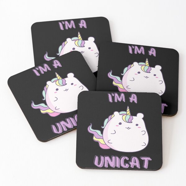 Item preview, I'm A Unicat Funny Cat Unicorn Saying Motif designed and sold by DerEmmat.