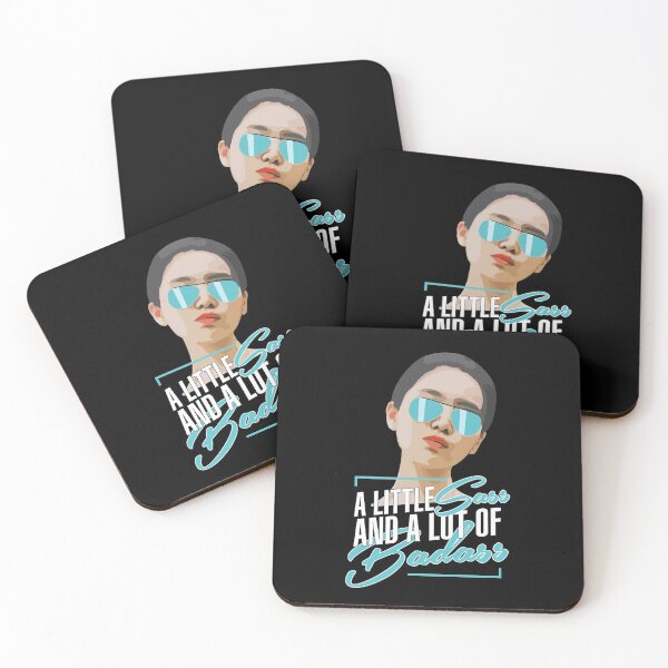 Item preview, A Little Sass And Alot of Badass! Attitude in Aqua designed and sold by crazycollective.