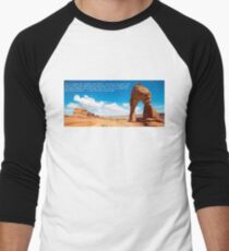 Kerouac's On the Road in Utah Men's Baseball ¾ T-Shirt