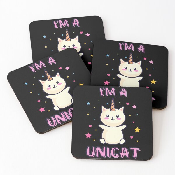 Item preview, I'm A Unicat Funny Cat Unicorn Saying Motif designed and sold by DerEmmat.