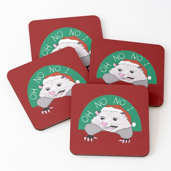 Item preview, Oh No No Holiday Opossum designed and sold by Casey Wilkinson.