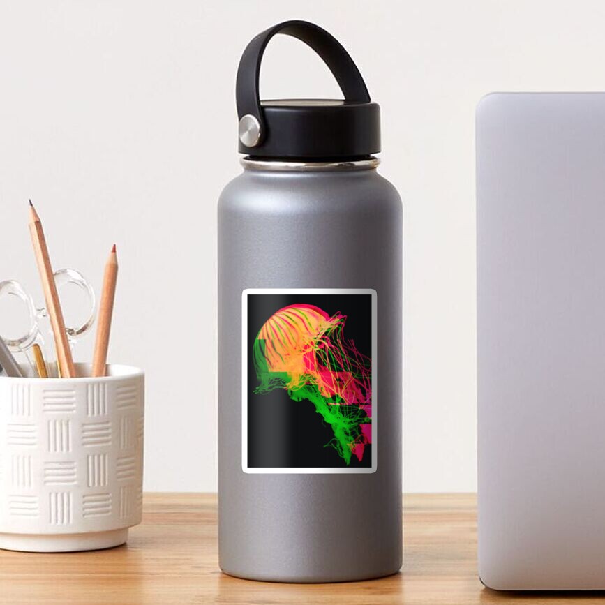 Joyful Jellyfish Sticker
