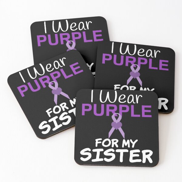 Item preview, I Wear Purple For My Sister designed and sold by CreativeBel.