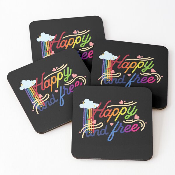 Item preview, Happy and Free - Pride month LGBT Pantastic designed and sold by Desandu.
