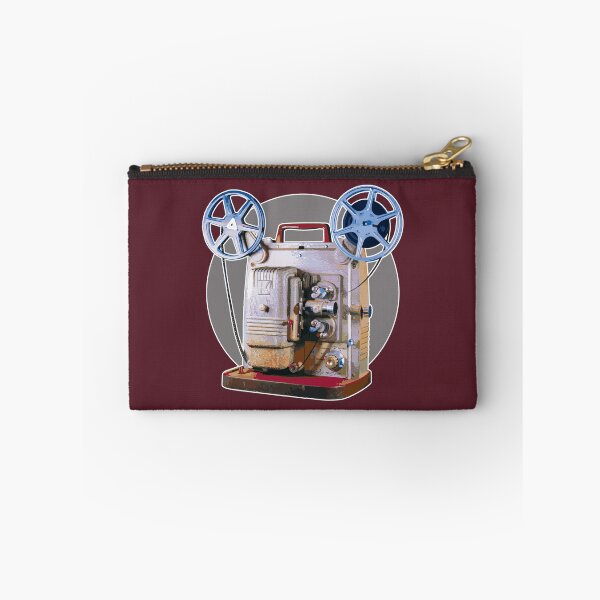 Item preview, Vintage 8MM Home Movie Cameras: Retro Keystone 8MM Home Movie Projector on Gray Circle designed and sold by GraffitiSoup.