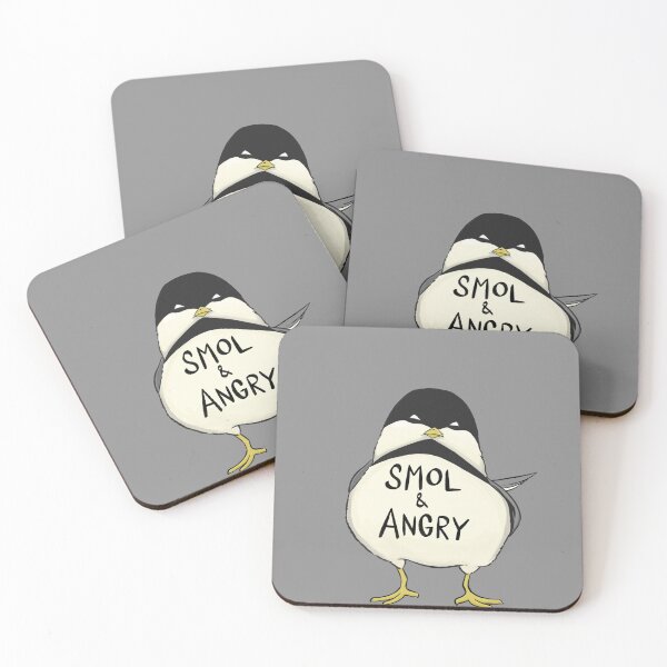 Item preview, Smol and Angry Chickadee designed and sold by Casey Wilkinson.