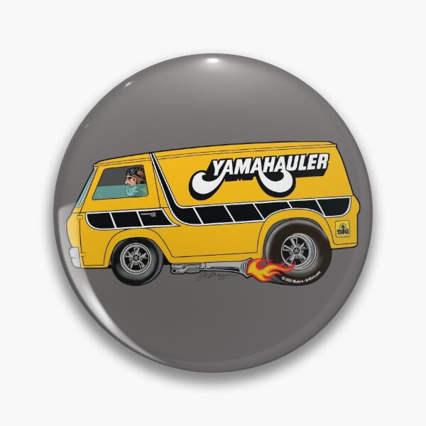 Artikelvorschau, YAMAHAULER RACING VAN entworfen und verkauft von Mod-Artifacts.