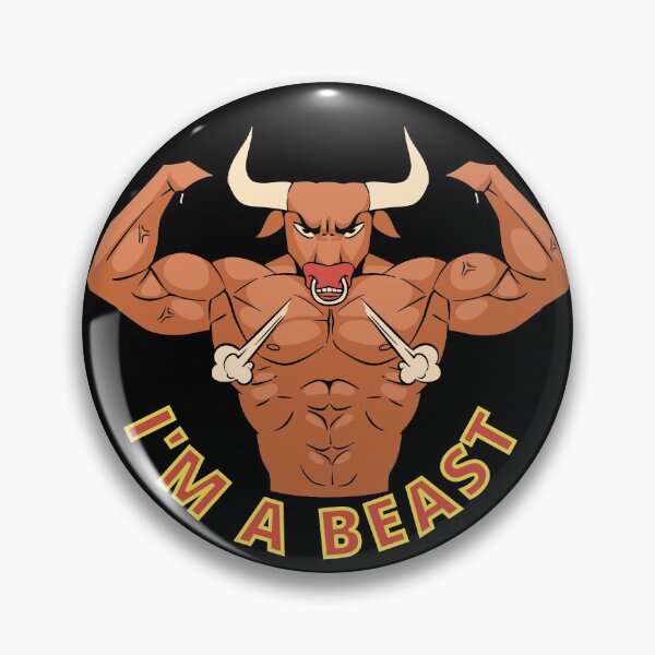 Item preview, I'm a beast | abs in progress II designed and sold by ronaldsonou.