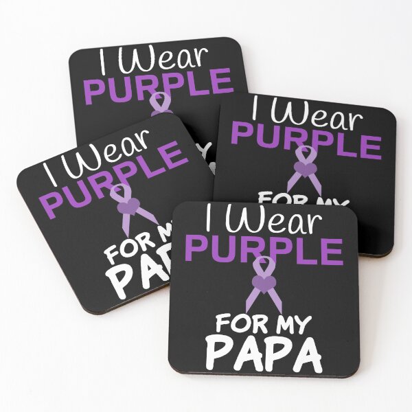 Item preview, I Wear Purple For My Papa designed and sold by CreativeBel.