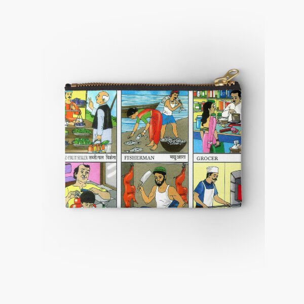 Item preview, Illustrated Chart From India - OCCUPATIONS Rare Vintage High Quality designed and sold by VISIBLECREATION.