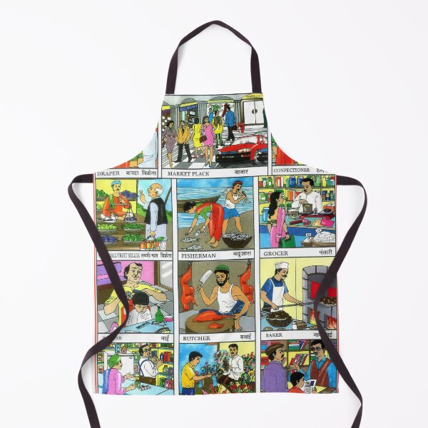 Item preview, Illustrated Chart From India - OCCUPATIONS Rare Vintage High Quality designed and sold by VISIBLECREATION.