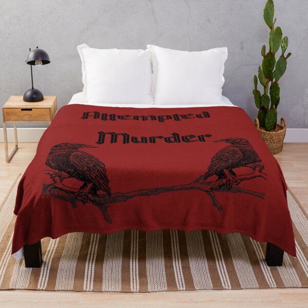 Item preview, Attempted Murder, 2 crows design designed and sold by Constant Readers.