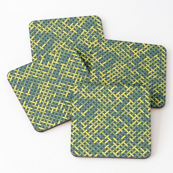 Item preview, Weave Pattern (Green Yellow) designed and sold by John Uttley.